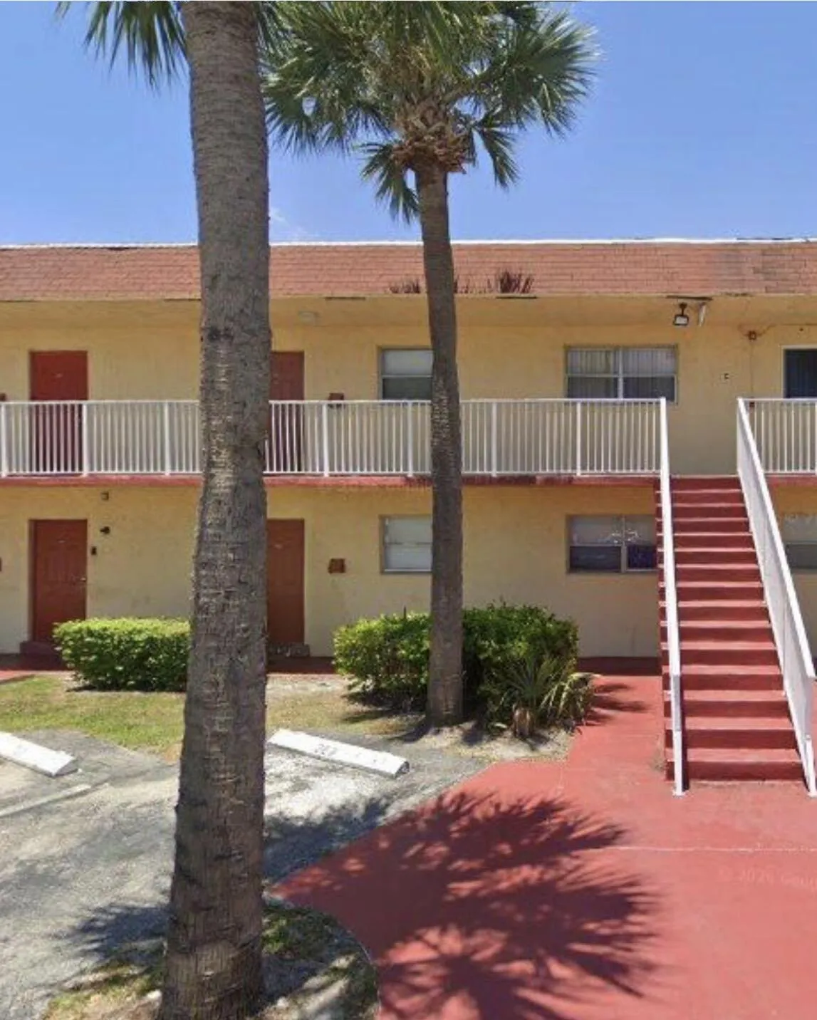 Front of building