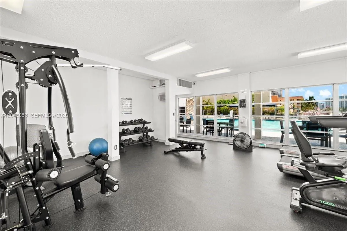 gym and pool free for tenants