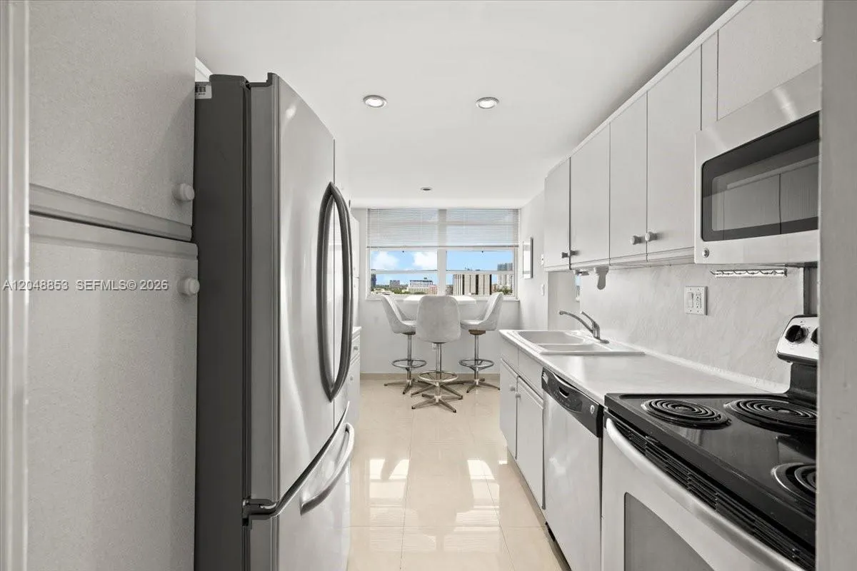 galley kitchen
