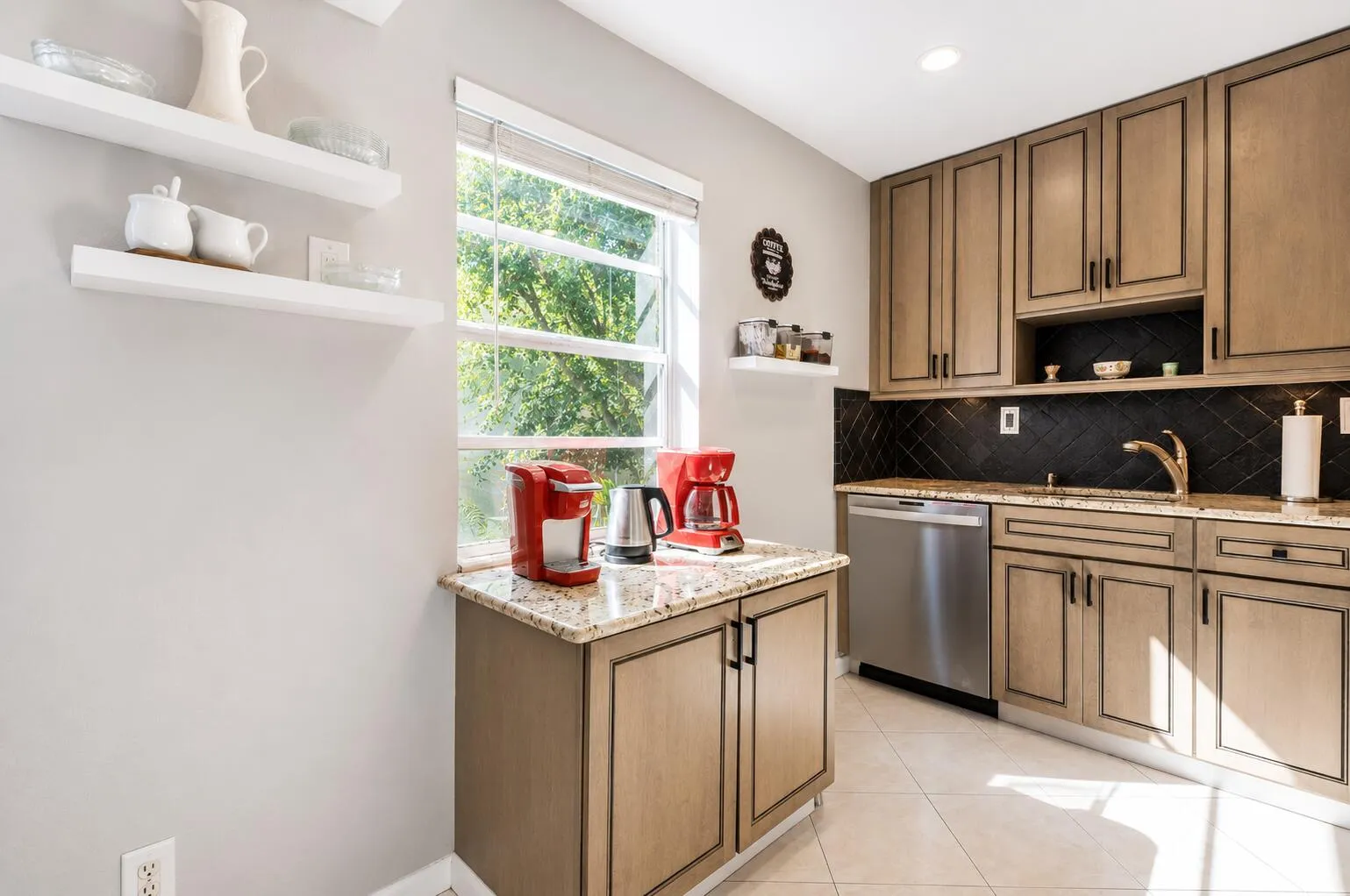 Kitchen Coffee Station and Additional St