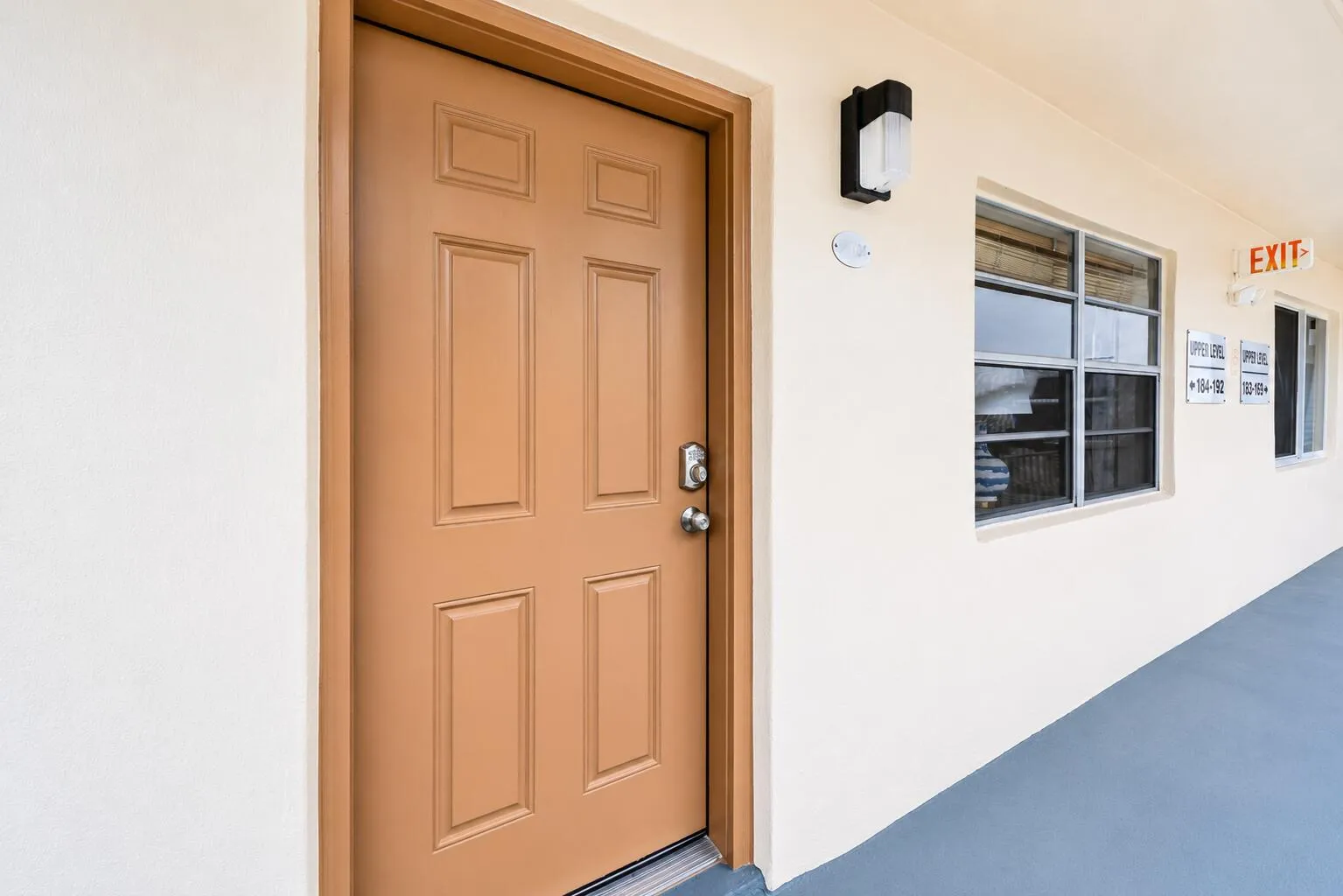 Private Upper-Level Unit Entrance