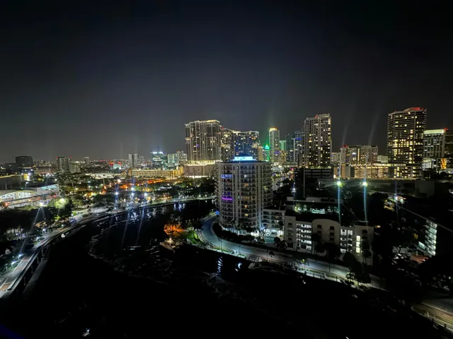 Balcony Night view