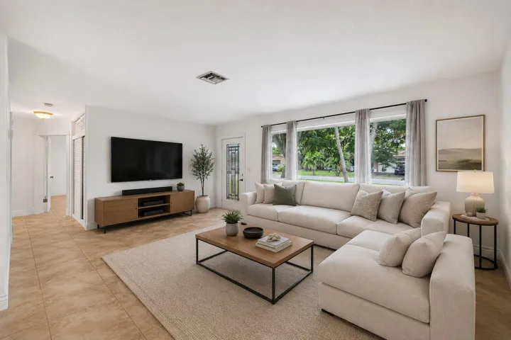 LIVING ROOM STAGED