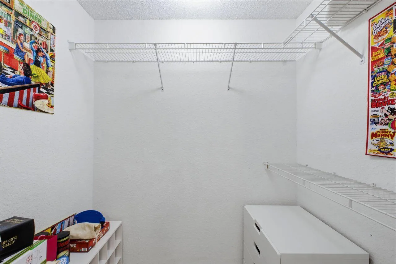 walk-in closet 2nd bedroom