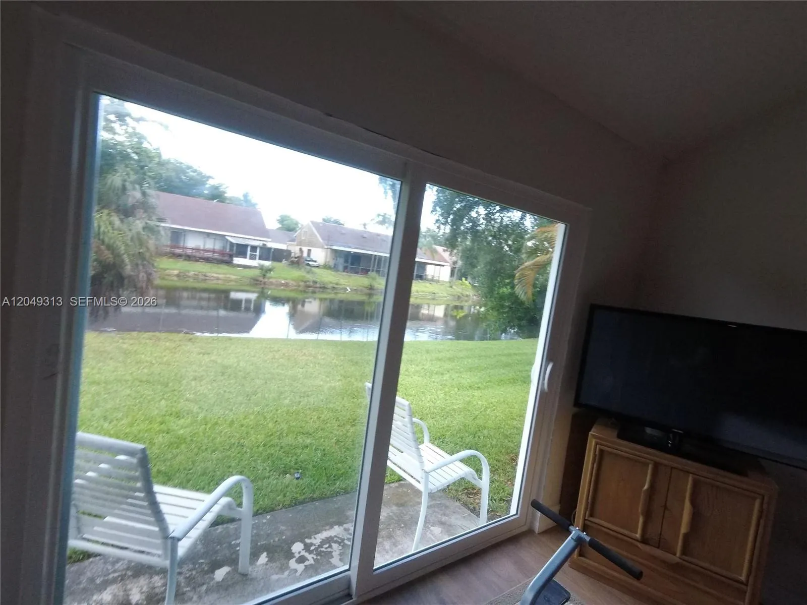 Master Bed window view