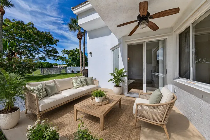 Patio - Staged