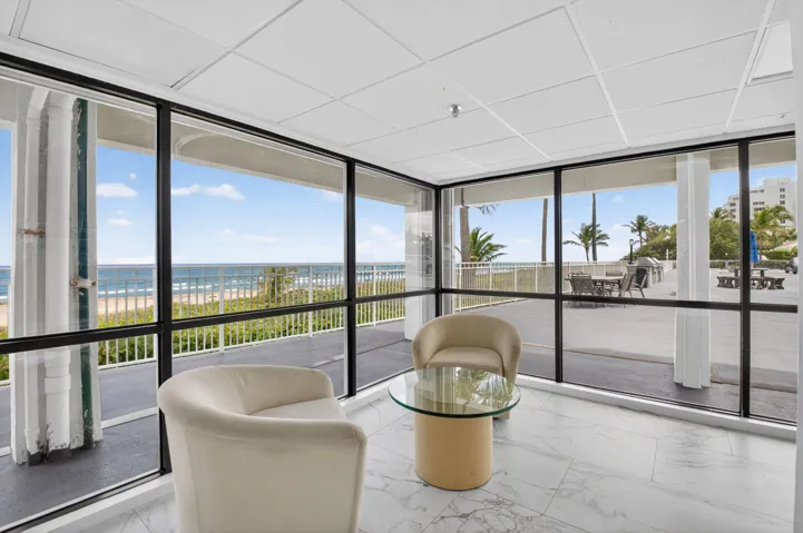 Ocean-Front Social Room