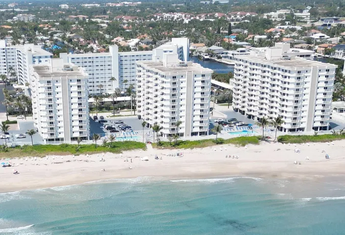 3 Ocean-front buildings