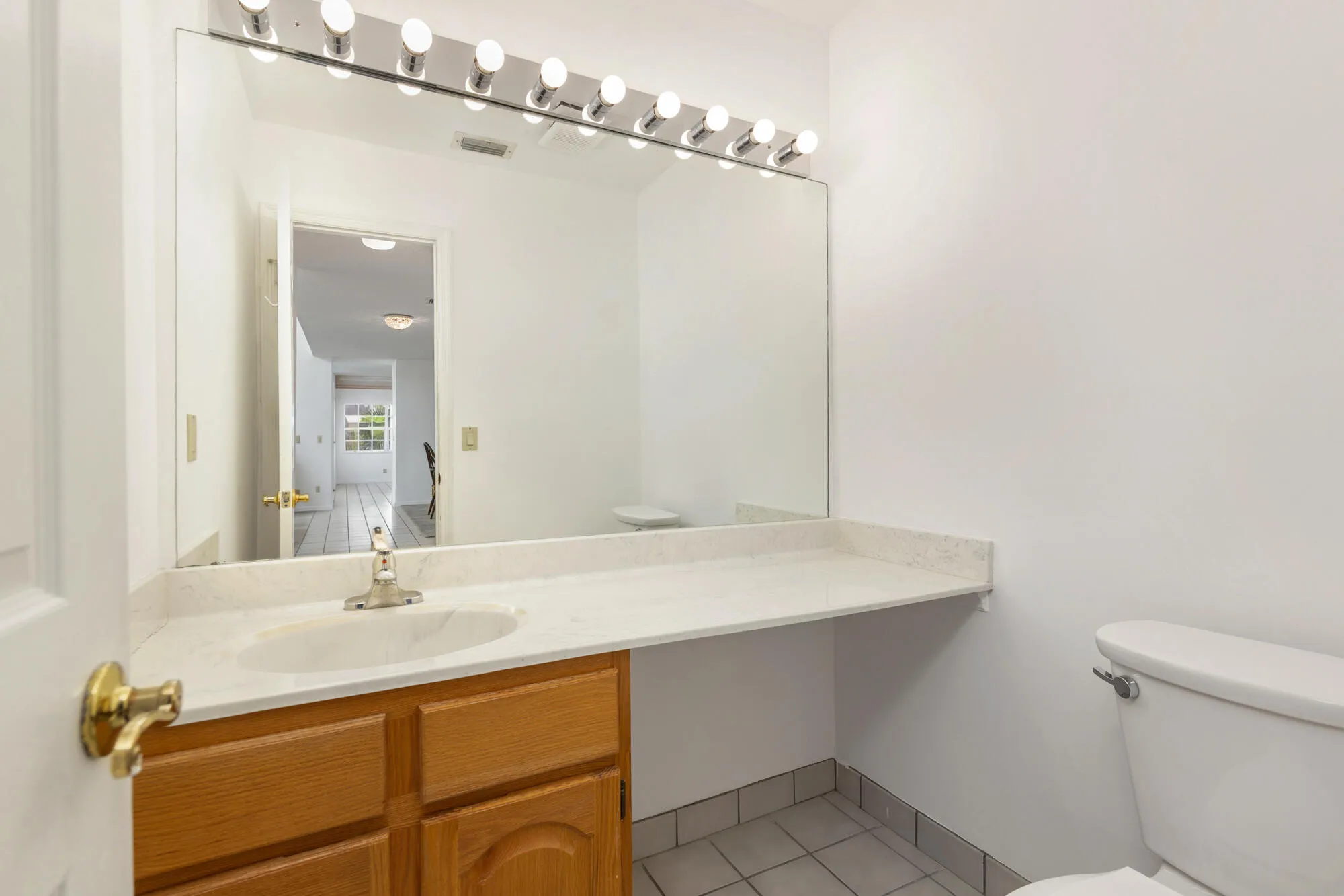 Powder Room on 1st Fl