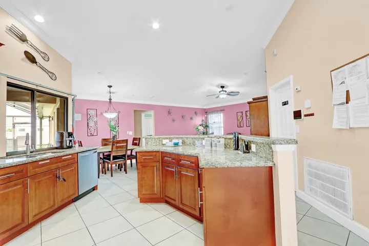 Tile Floors Throughout