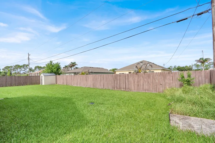 Spacious Lot