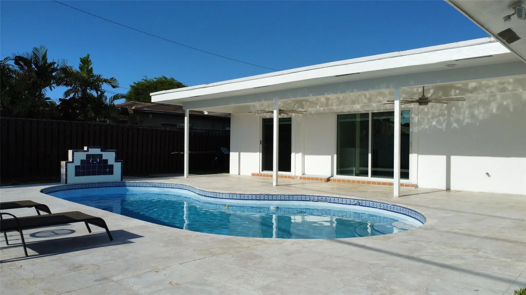 Pool and patio