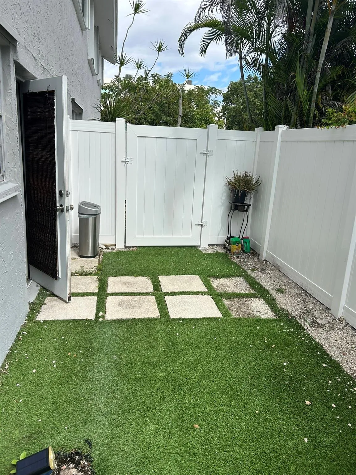 Great private patio