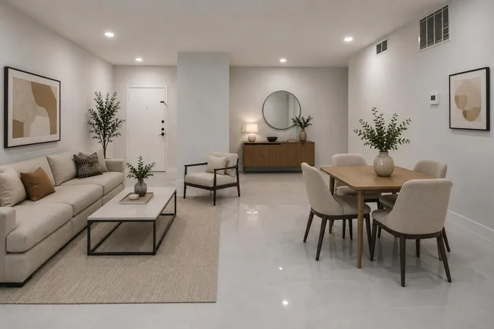 Living Room - Virtually Staged
