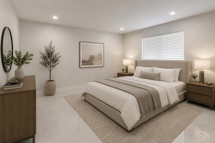 Bedroom-Virtually Staged
