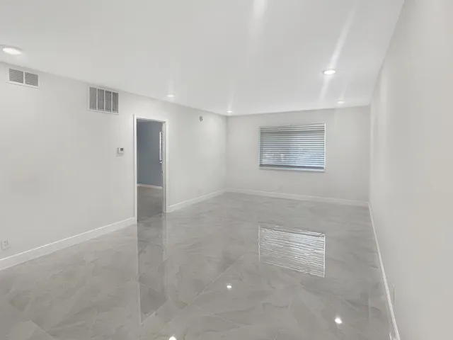 Living room facing window
