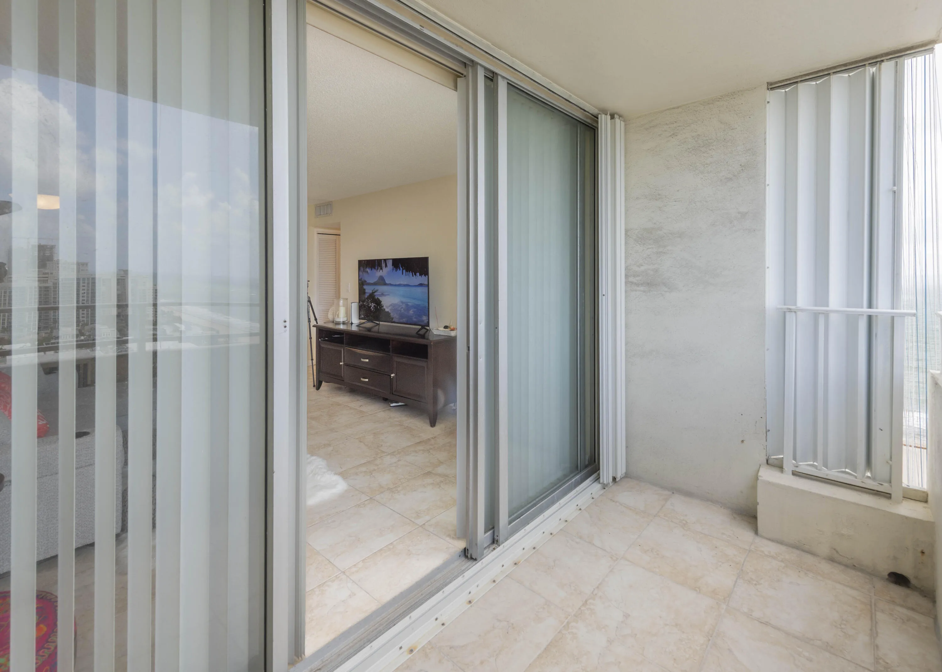 Exit balcony