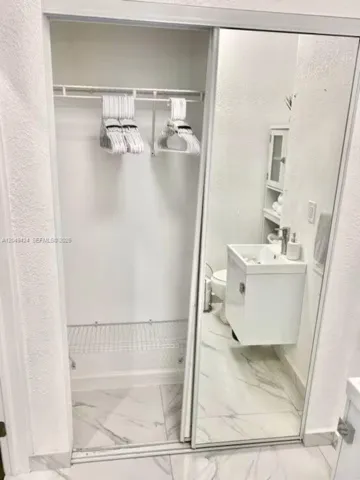 Efficiency bathroom
