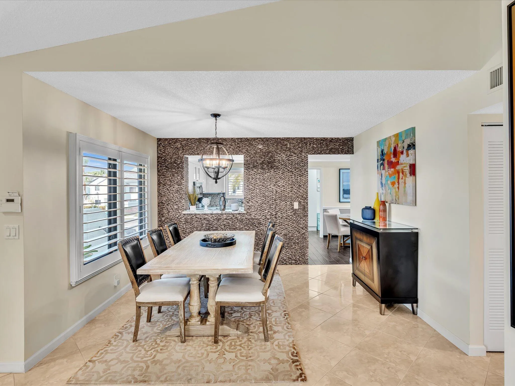 Oversized Dining Area