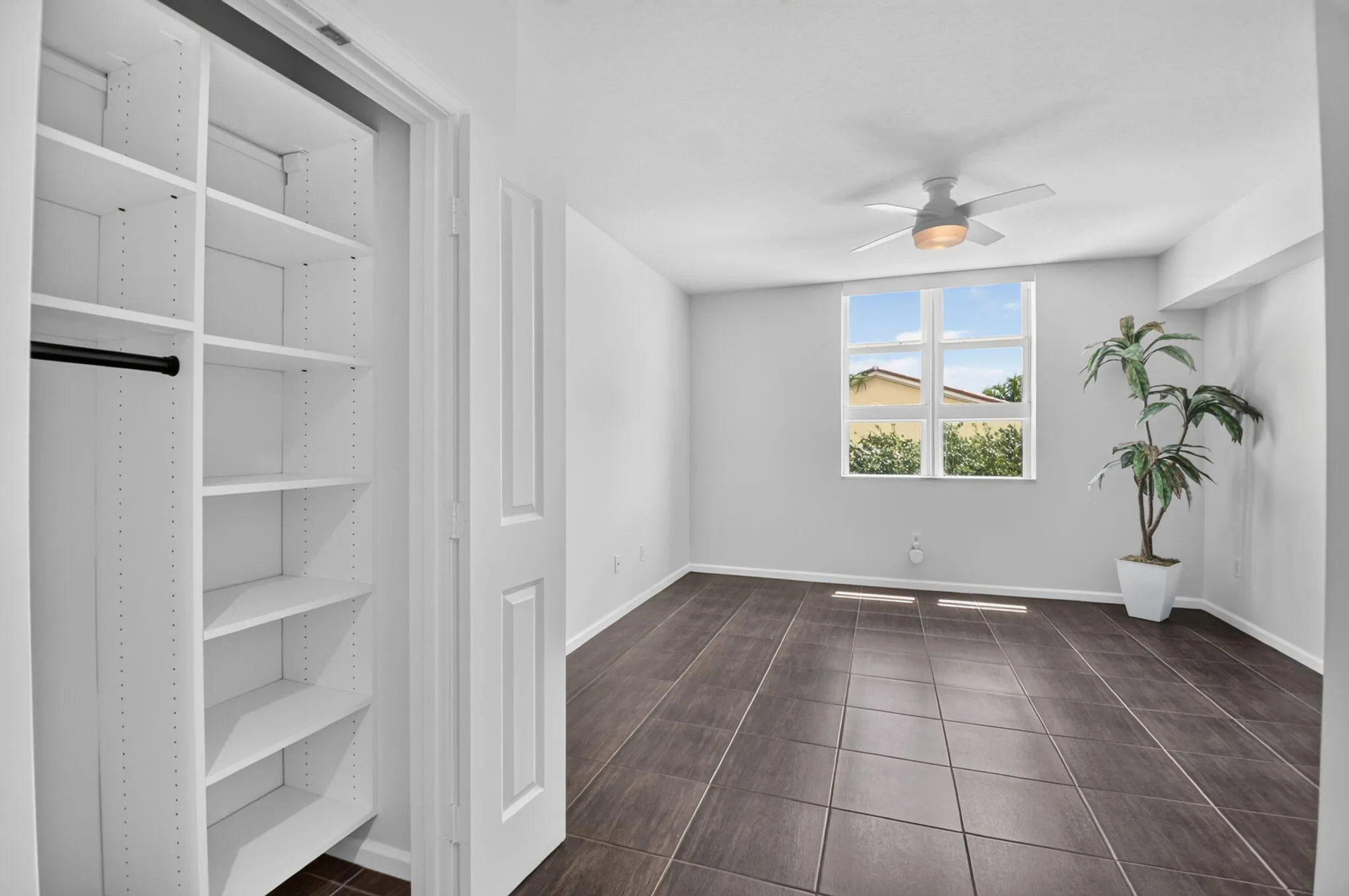 Primary Bedroom, Custom Closet Shelves
