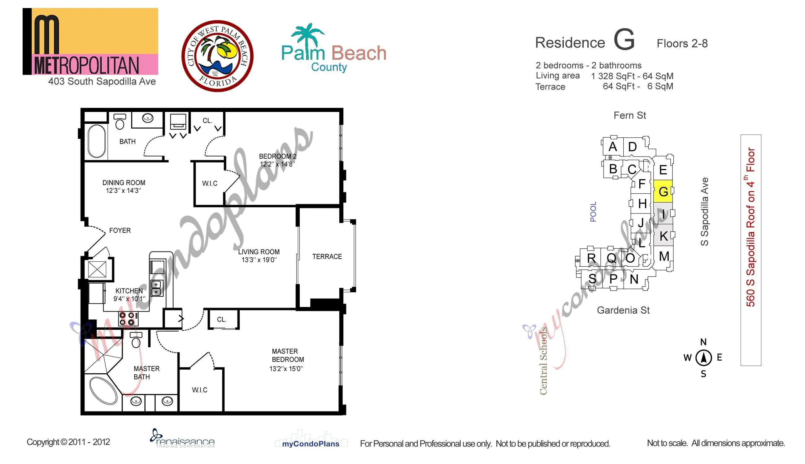 Floor Plan - Metropolitan #307