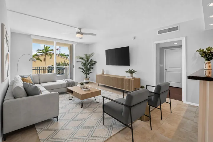 Virtually Staged Living Area