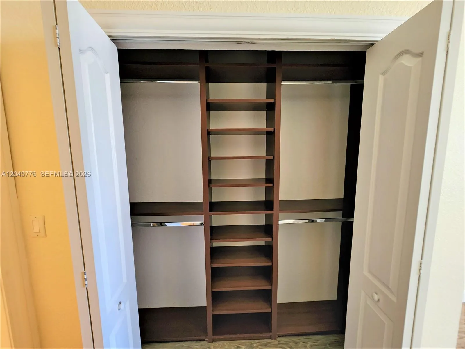 His Master Closet View