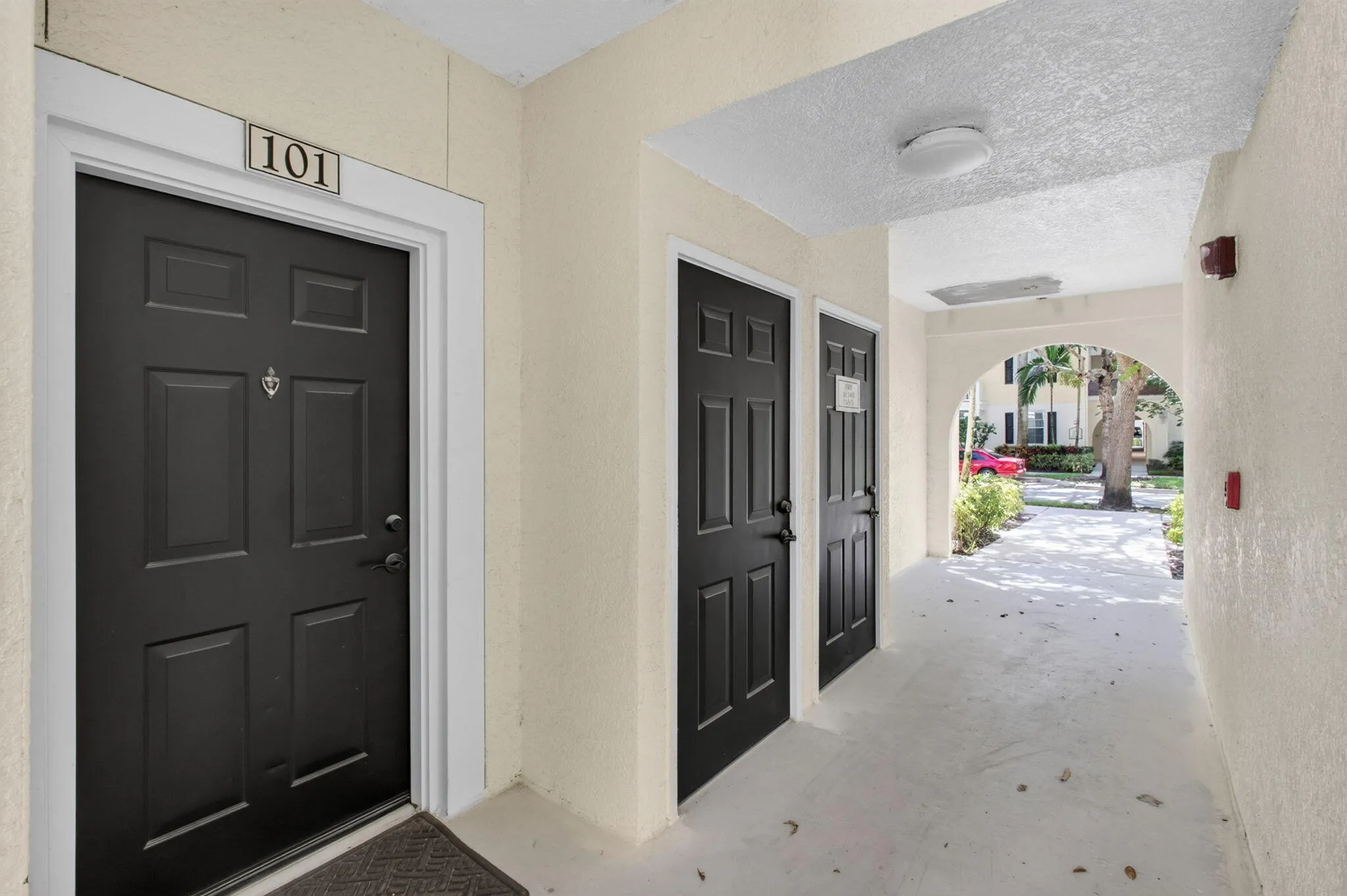Walkway to Garage