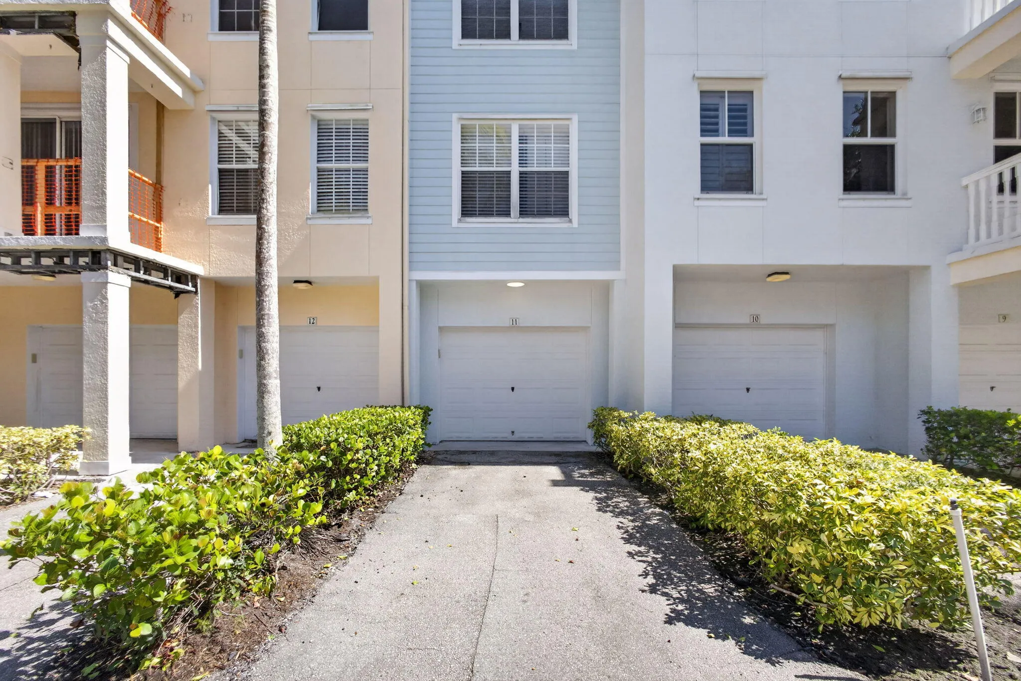 Exterior shot of Garage