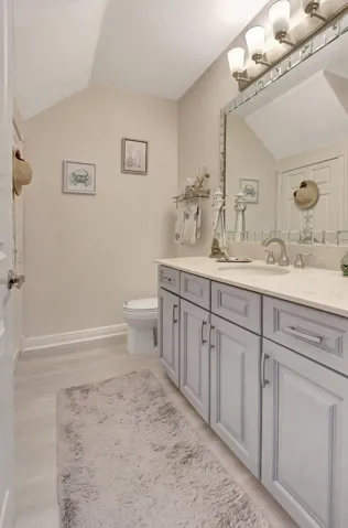 Half bath on first floor