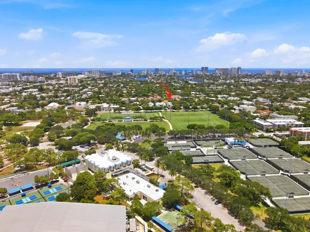 Walk to sports fields, tennis, pickleball and more!