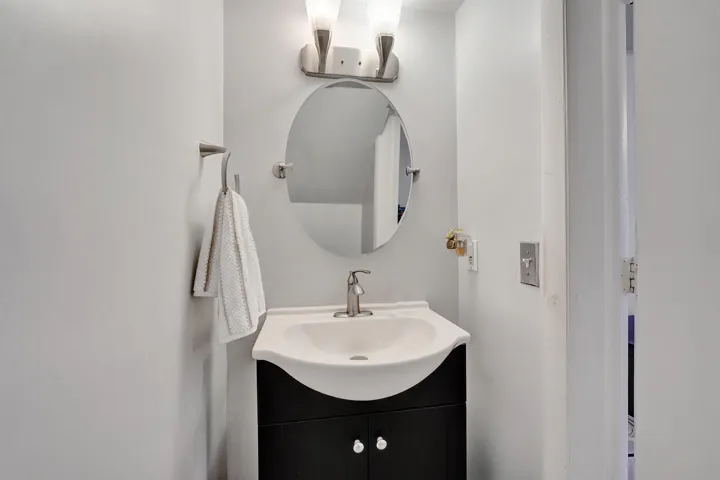 Guest half bathroom