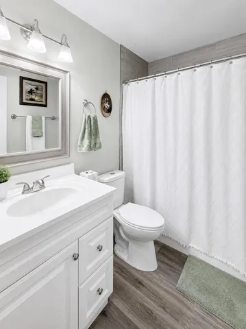 hallway bathroom