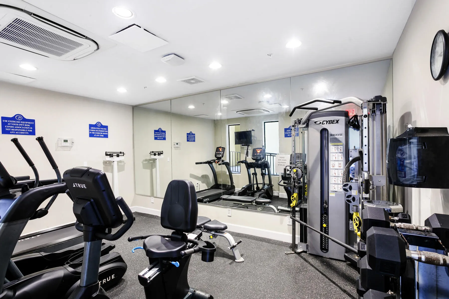 Pool Deck Fitness Room