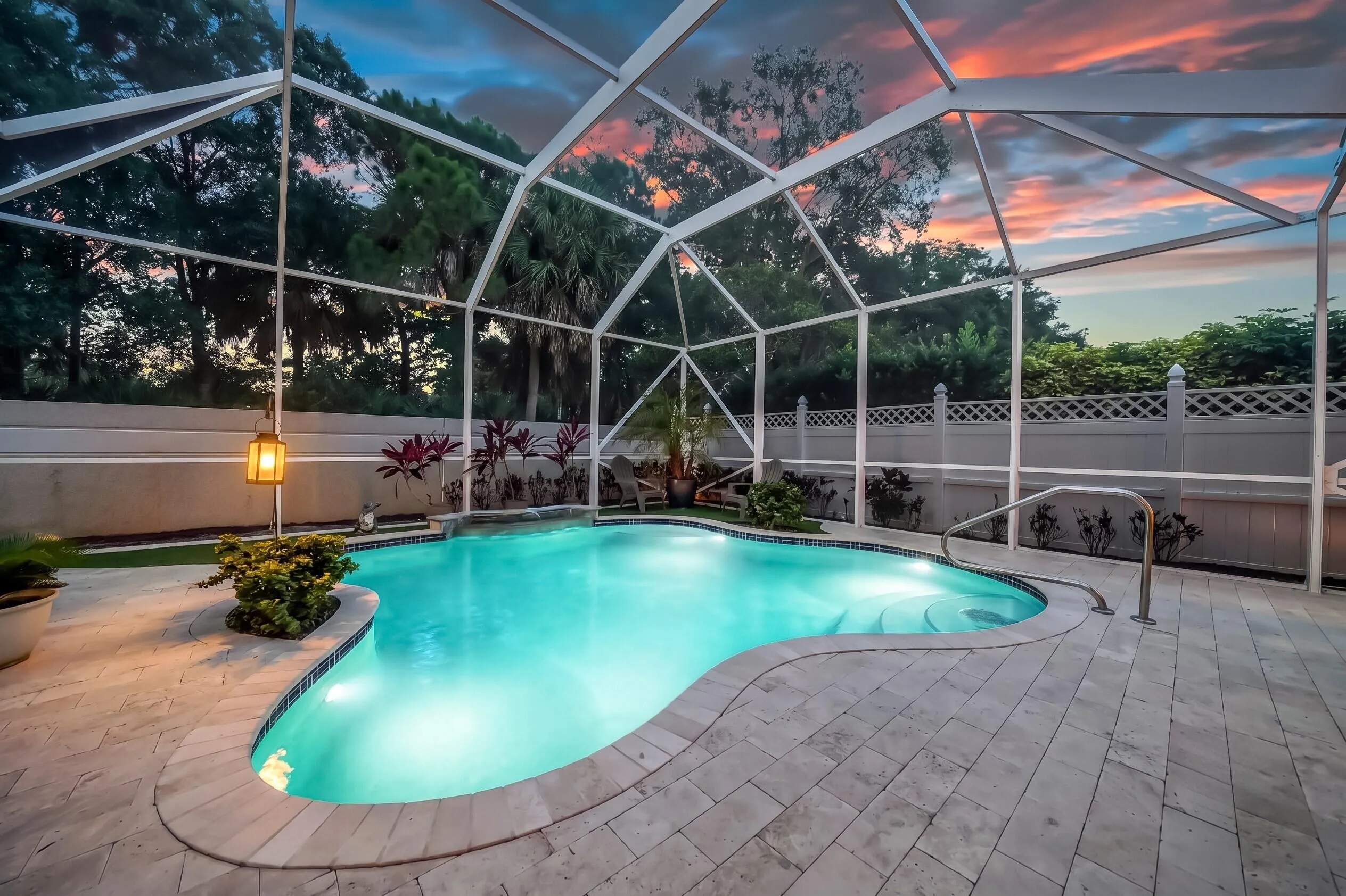 Pool Twilight
