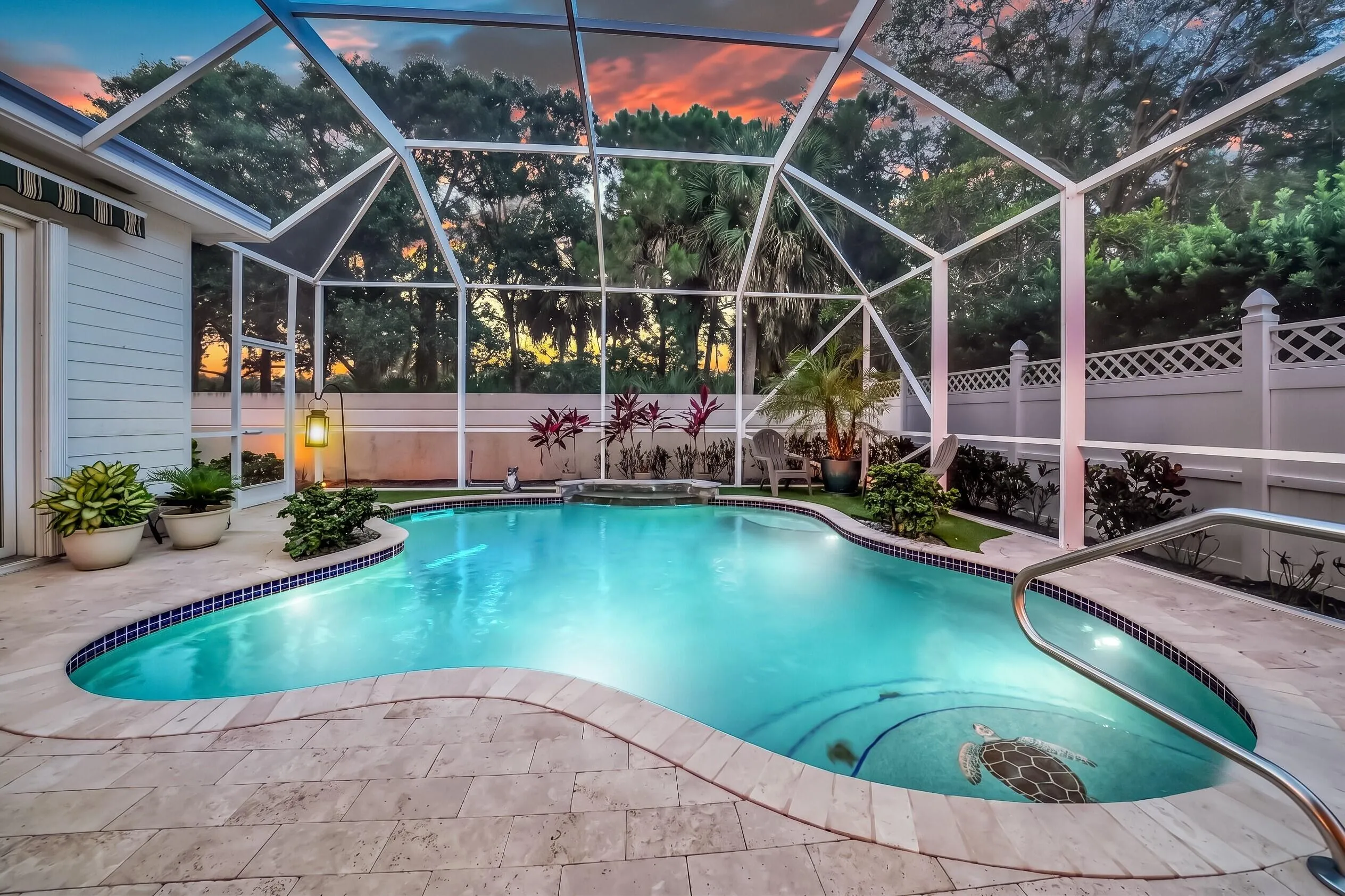 Pool Twilight