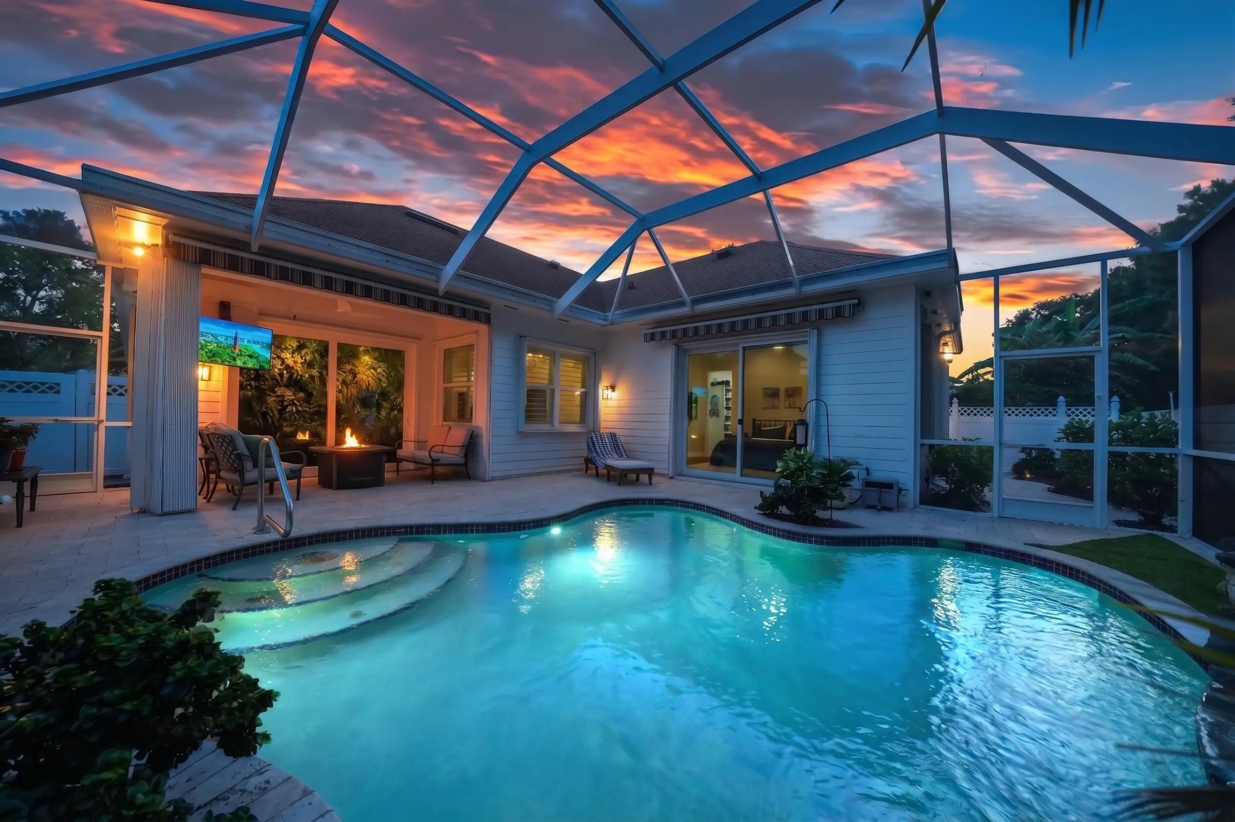 Pool Twilight