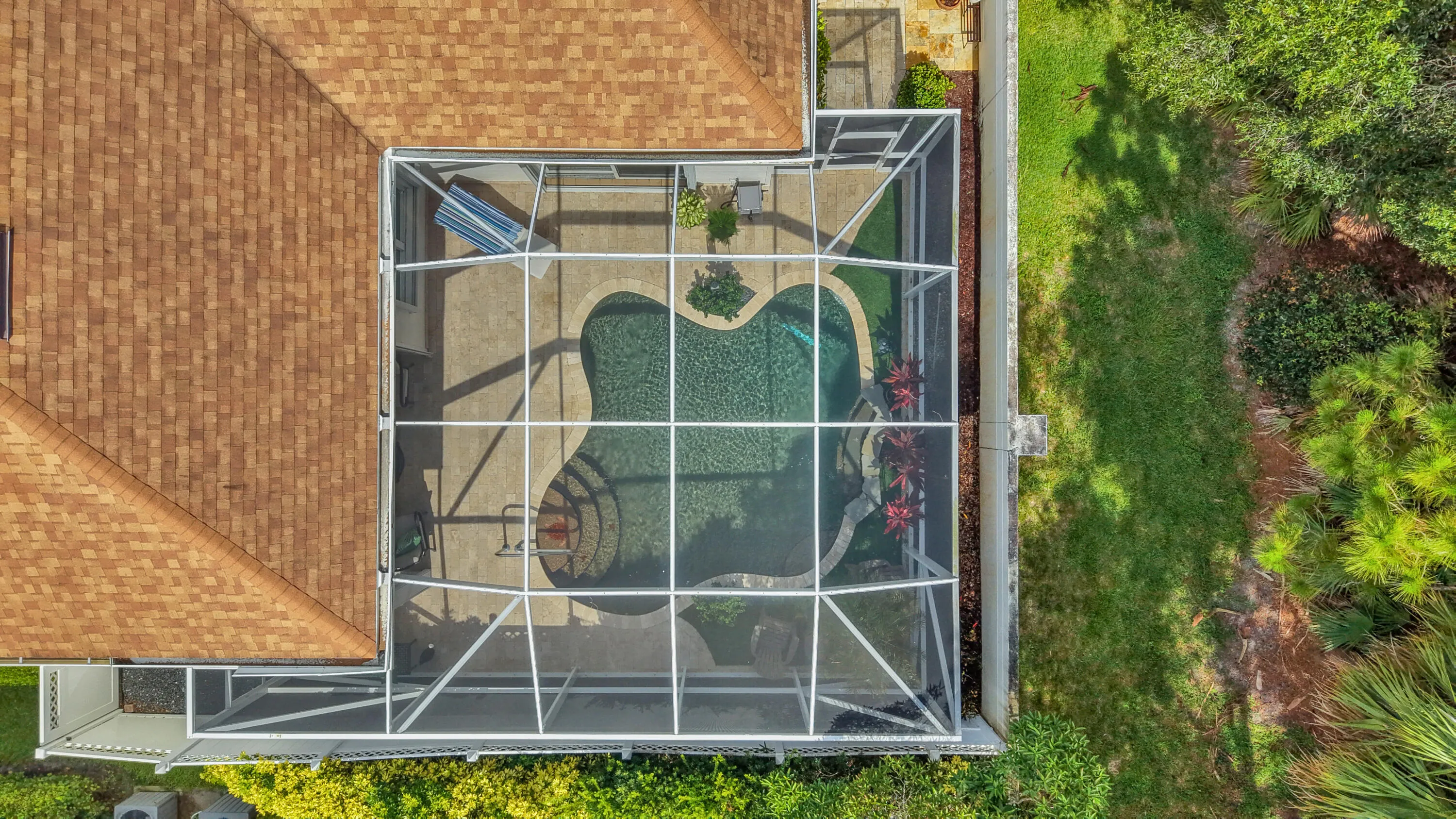 Pool Aerial Birdseye