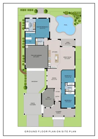 Floor Plan & Site Plan