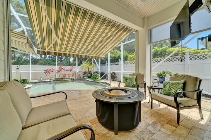 Dual Retractable Awnings