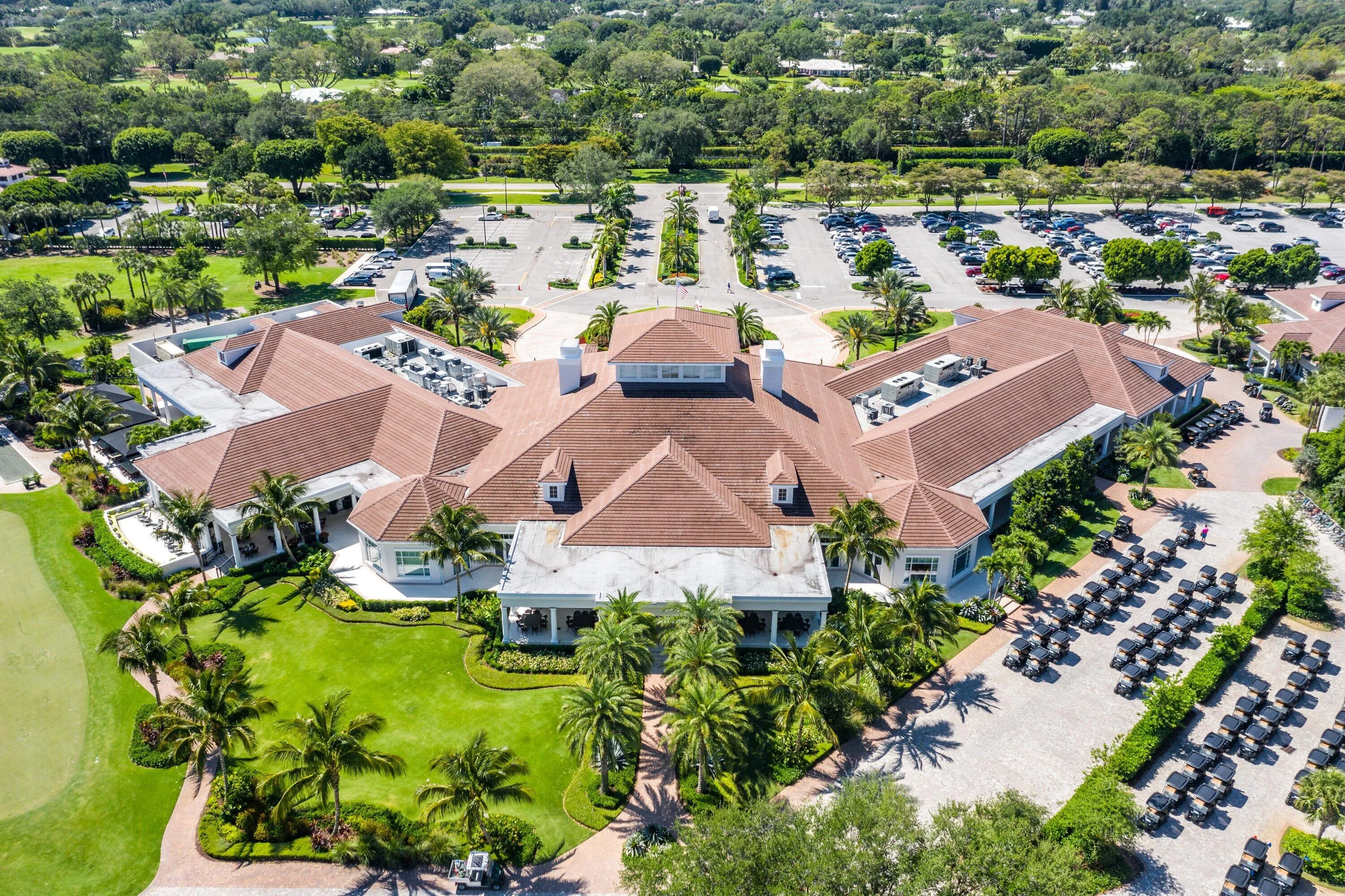 Back of Clubhouse