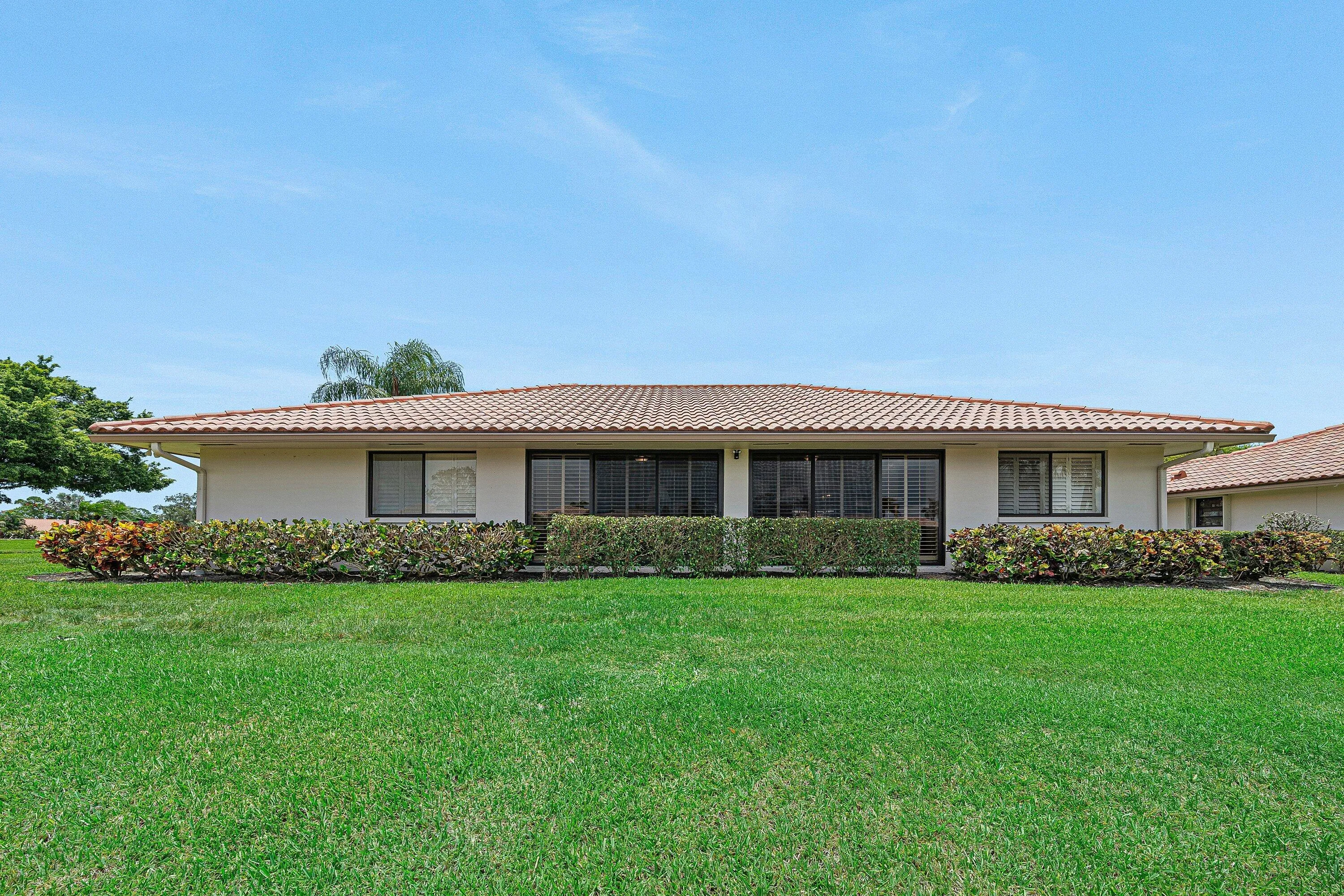 Back of Villa