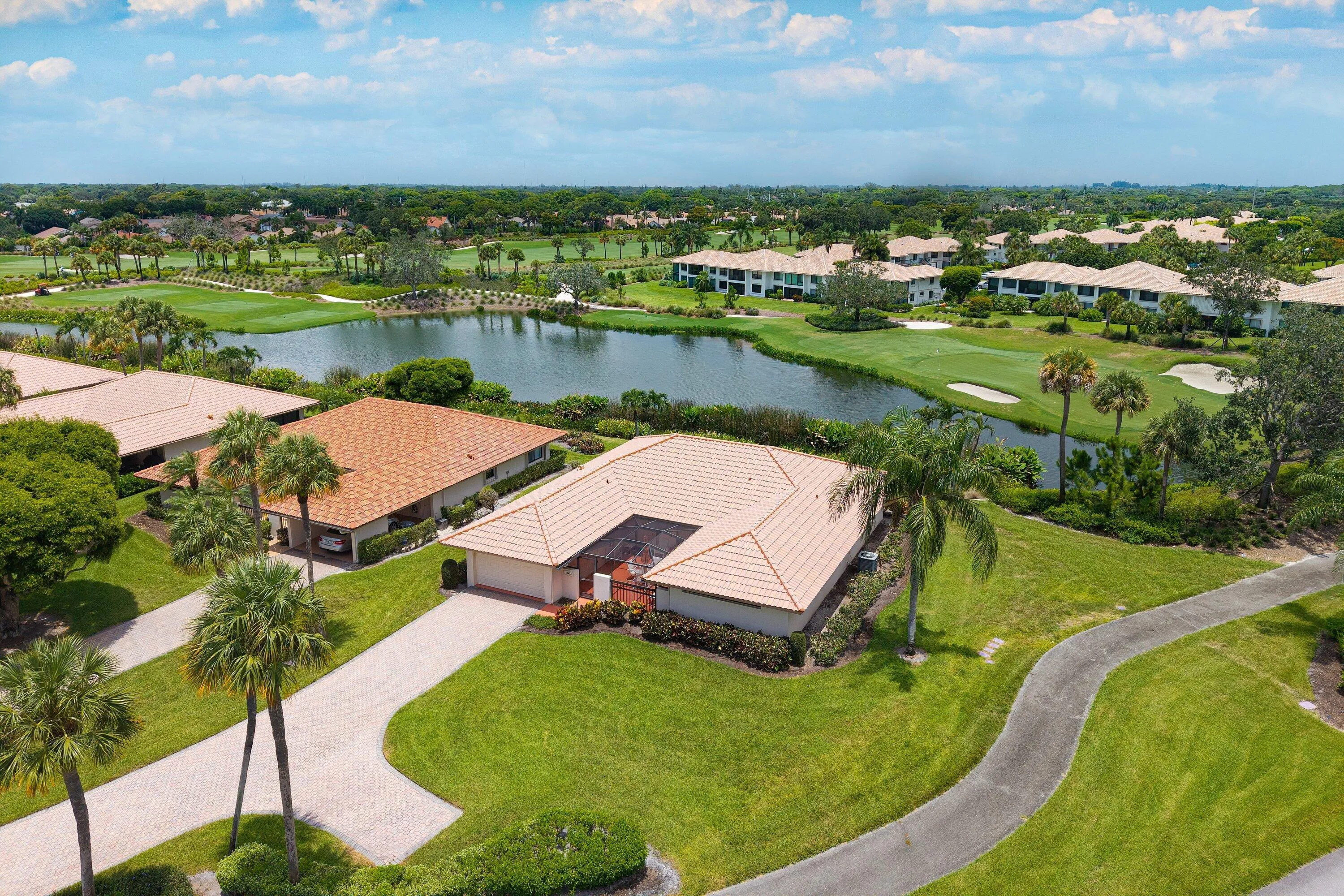 Aerial of Villa