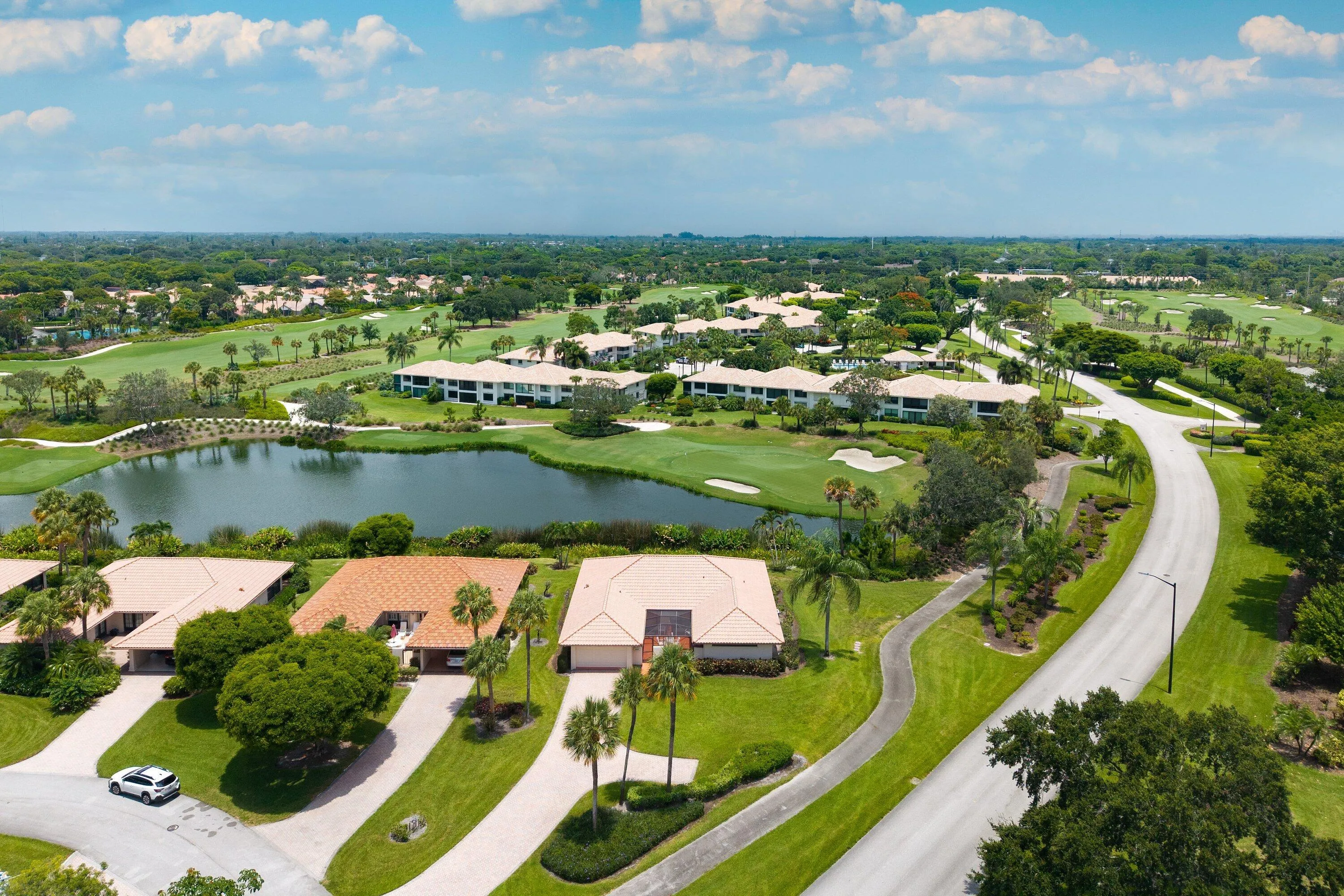 Aerial of Villa