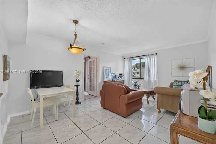 living and dining area