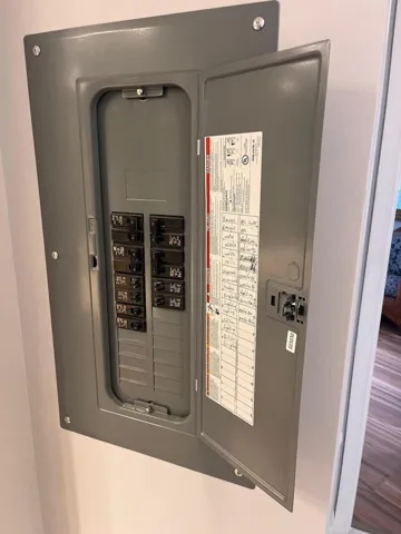 New electric panel