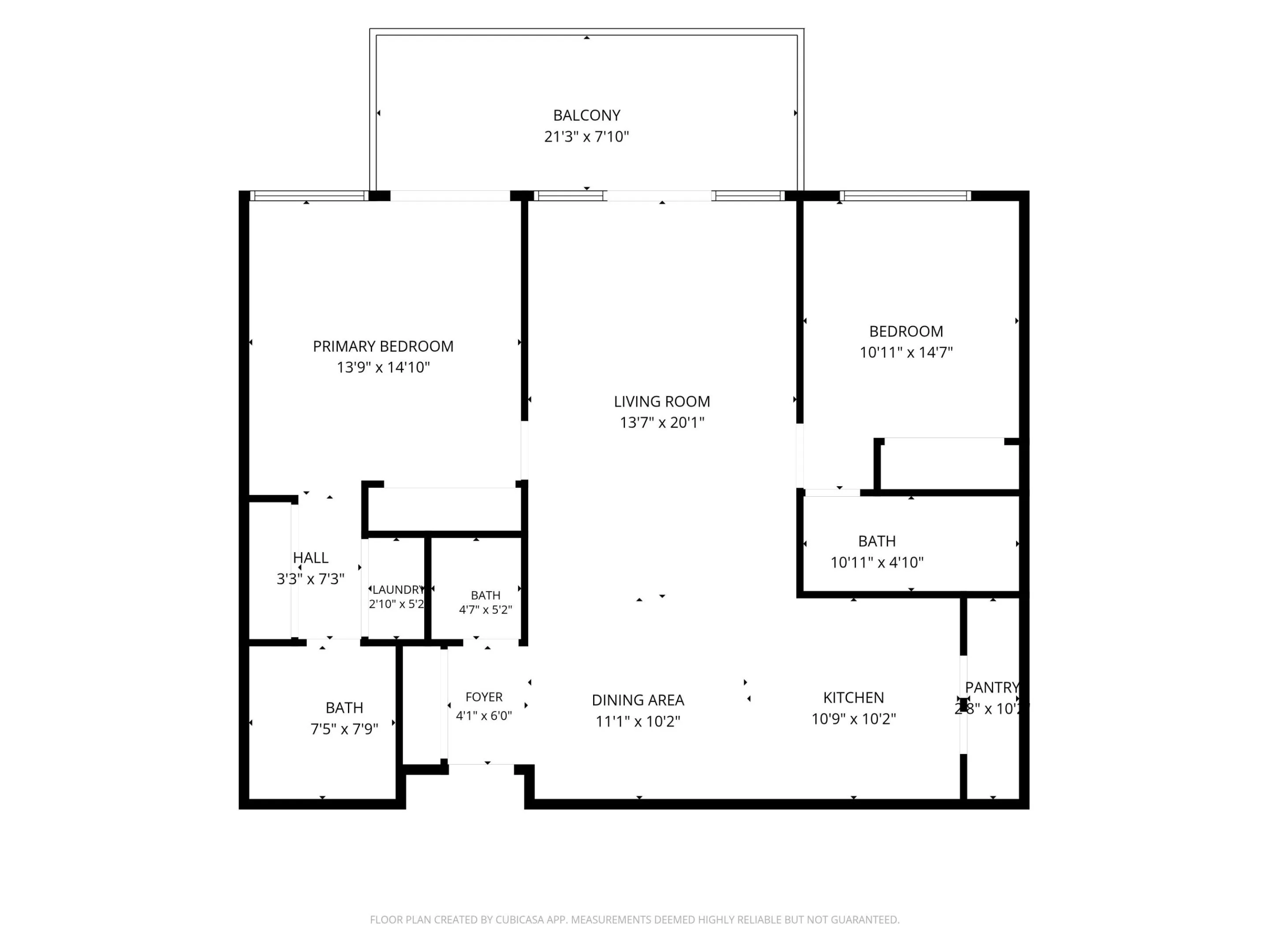 2D Floor Plan for 330 South Ocean Drive