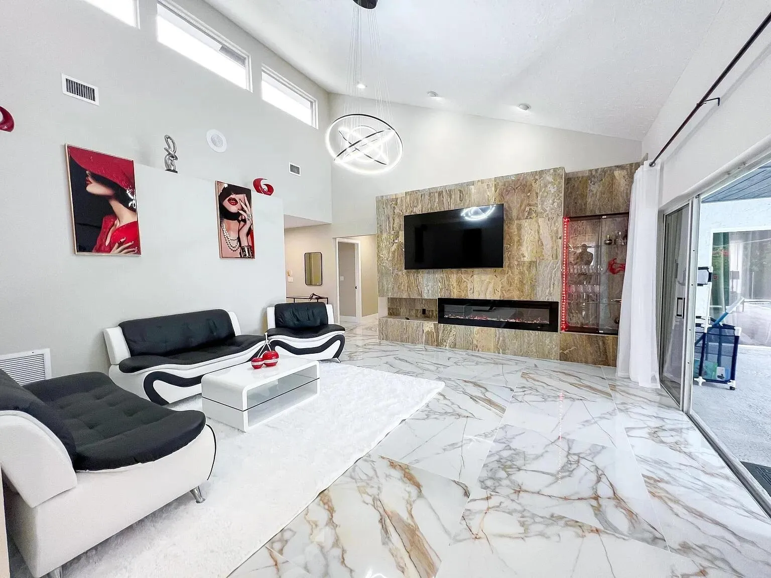 living room side