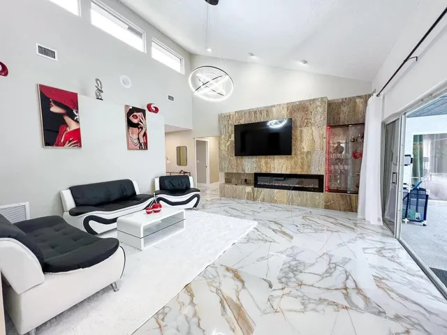 living room side