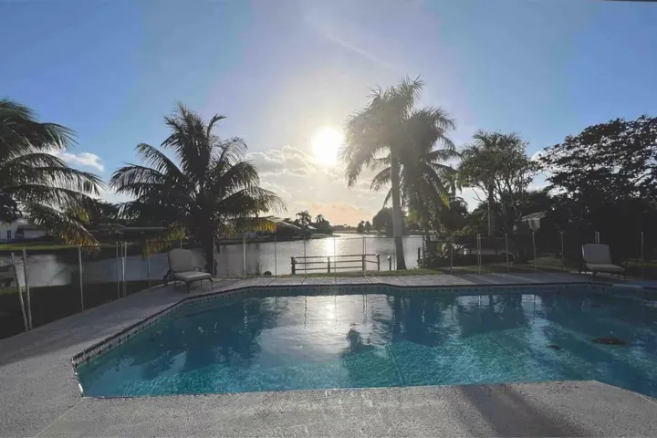 sunset pool